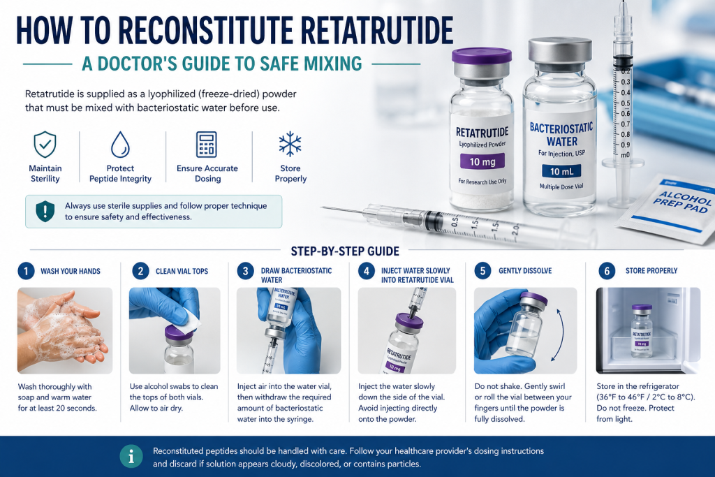 How to Reconstitute Retatrutide